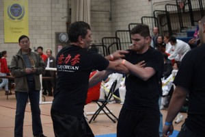 Push Hands competition at US Open Martial Arts Championship organized by the WFMAF